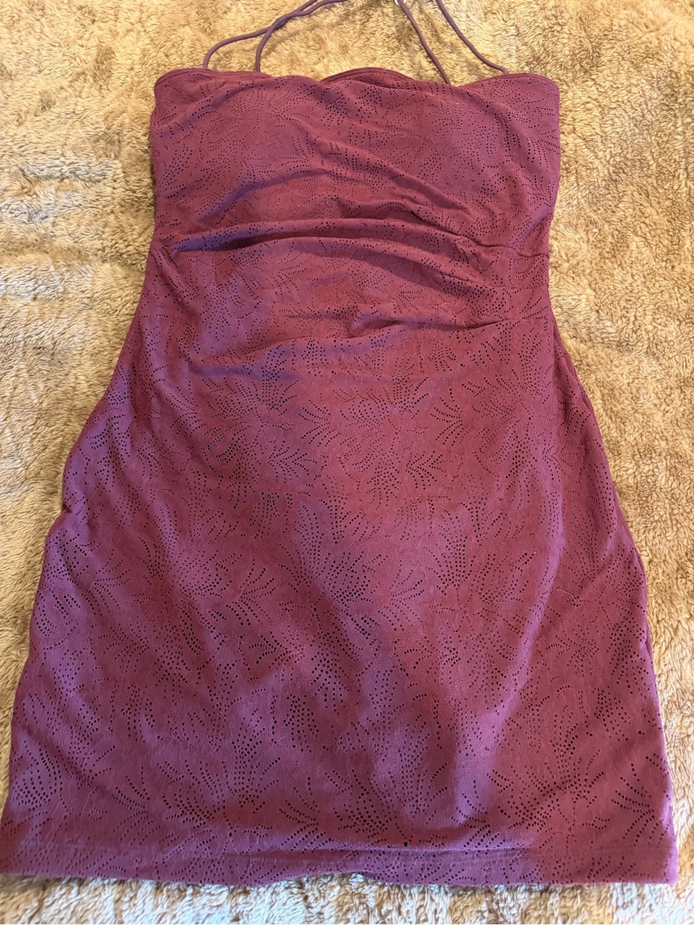 HALARA Plum Purple Mini Dress